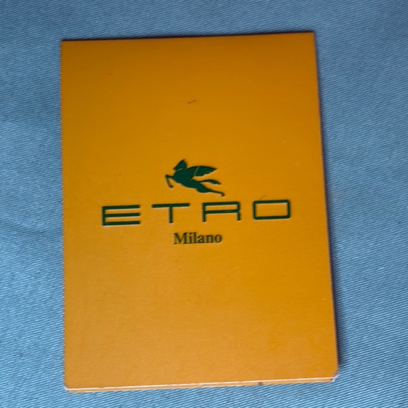 Etro Milano Paisley Jacquard Tote Bag Made in Italy – Leather Trim - Picture 11 of 14